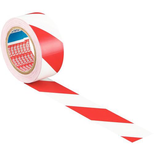 Taśmy klejące ostrzegawcze PVC Tesa, 50 x 0,15 mm, długość 33 m Taśmy klejące ostrzegawcze PVC Tesa, 50 x 0,15 mm, długość 33 m