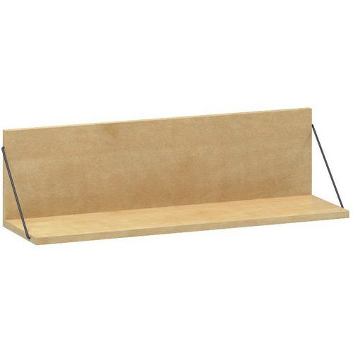 Półki wiszące Alfa 500, 80 x 23 x 23 cm