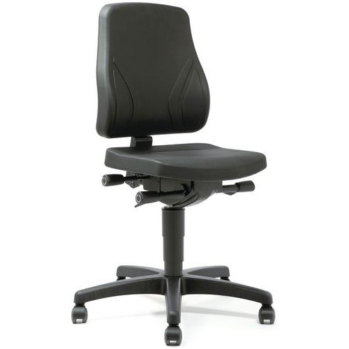 Krzesła robocze Bimos All In One 9633 i 9643 z kółkami