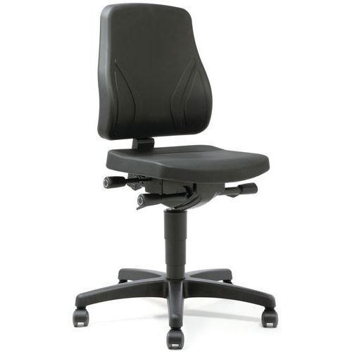 Krzesła robocze Bimos All In One 9633 i 9643 z kółkami