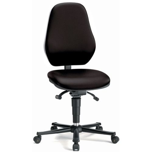 Antystatyczne krzesła robocze ESD Bimos Basic 9151E, 9155 i 9158EE z ślizgaczami