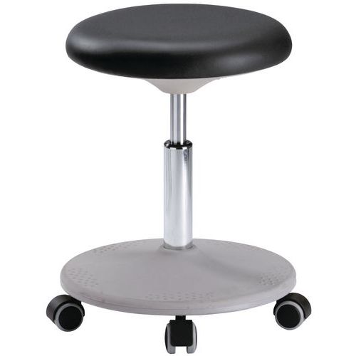 Stołek roboczy Bimos Labster 9107 z kółkami