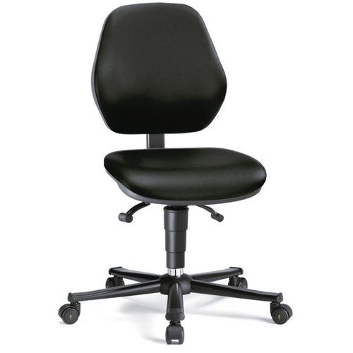 Antystatyczne krzesła robocze ESD Bimos Basic 9151E, 9155 i 9158EE z ślizgaczami