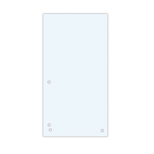 Przekładki DONAU, karton, 1/3 A4, 235x105mm, 100szt.