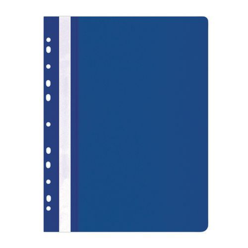 Skoroszyt OFFICE PRODUCTS, A4, miękki, 100/170mikr., wpinany