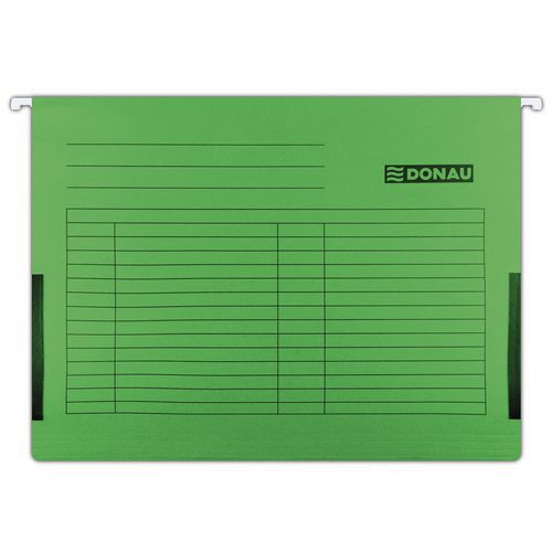 Teczka zawieszkowa DONAU z boczkami, A4, 230gsm