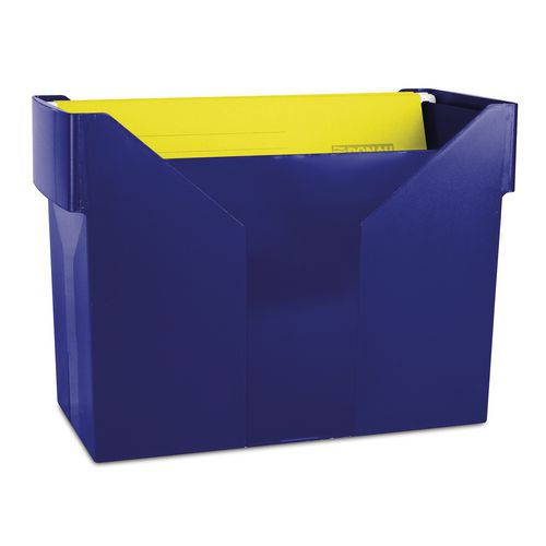 Mini archiwum DONAU z 5 teczkami, plastikowe