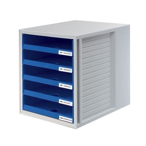 Zestaw 5 szufladek HAN CabinetSet, polistyren, A4, otwarte Zestaw 5 szufladek HAN CabinetSet, polistyren, A4, otwarte