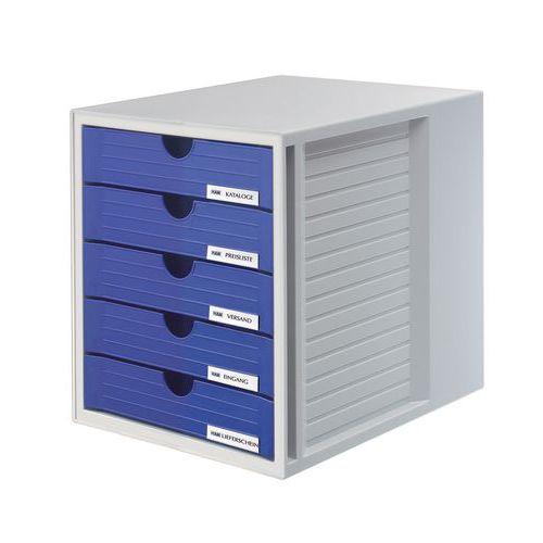 Zestaw 5 szufladek HAN System-Box, polistyren, A4 Zestaw 5 szufladek HAN System-Box, polistyren, A4