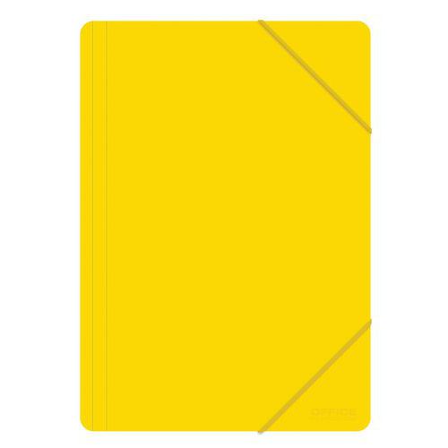 Teczka z gumką OFFICE PRODUCTS, A4, 500mikr., 3-skrz.