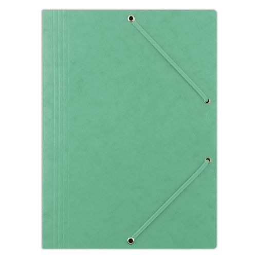 Teczka z gumką DONAU, preszpan, A4, 390gsm, 3-skrz.