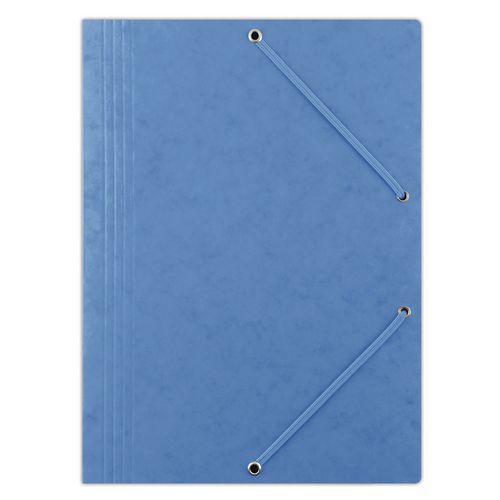 Teczka z gumką DONAU, preszpan, A4, 390gsm, 3-skrz.