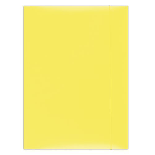 Teczka z gumką OFFICE PRODUCTS, karton, A4, 300gsm, 3-skrz.