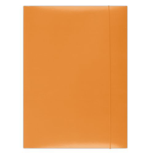 Teczka z gumką OFFICE PRODUCTS, karton, A4, 300gsm, 3-skrz.