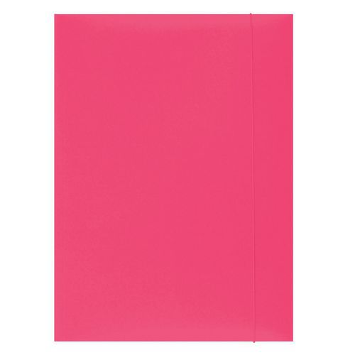 Teczka z gumką OFFICE PRODUCTS, karton, A4, 300gsm, 3-skrz.