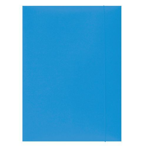 Teczka z gumką OFFICE PRODUCTS, karton, A4, 300gsm, 3-skrz.