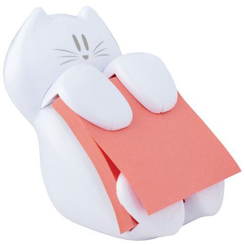 Podajnik do bloczków samoprzylepnych POST-IT® Kotek (CAT-330), biały