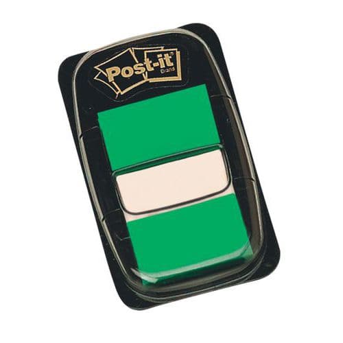 Zakładki indeksujące POST-IT® (680-3), 25x43mm, 50 kart., zielone