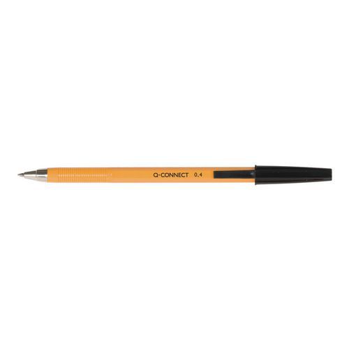Długopis Q-CONNECT z wymiennym wkładem 0,4mm (linia)
