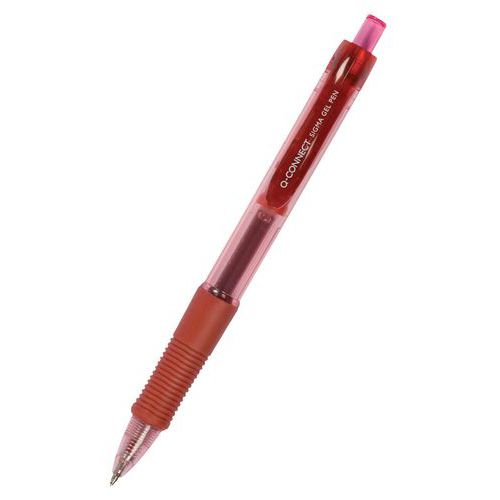 Długopis automatyczny żelowy Q-CONNECT 0,5mm (linia)