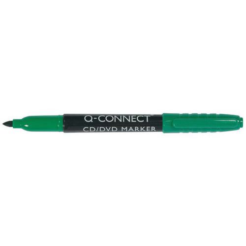 Marker do płyt CD/DVD Q-CONNECT, 1mm (linia)