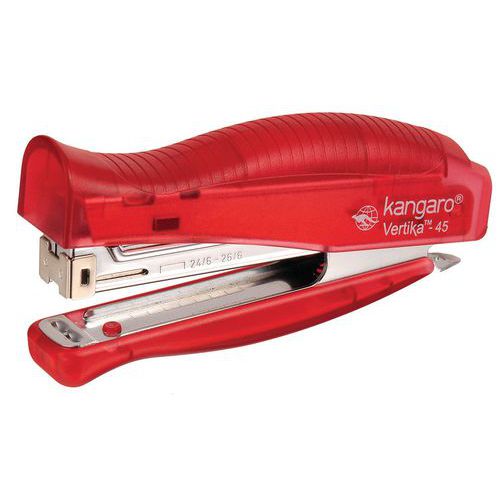 Zszywacz KANGARO Vertika-45 C-THRU+zszywki, zszywa do 30 kartek, blister Zszywacz KANGARO Vertika-45 C-THRU+zszywki, zszywa do 30 kartek, blister