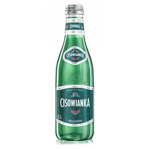 Woda CISOWIANKA Classique, niegazowana, butelka szklana, 0,3l