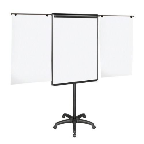 Flipchart mobilny BI-OFFICE, 70x102cm, tablica suchoś.-magn., z wyciąganymi ramionami