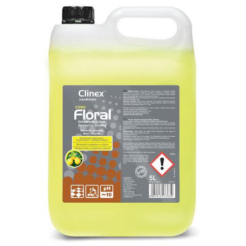 Uniwersalny płyn CLINEX Floral Citro 5L 77-897, do mycia podłóg