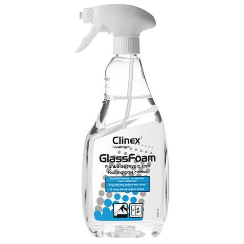 Pianka CLINEX Glass Foam 650ml 77-688, do mycia szyb Pianka CLINEX Glass Foam 650ml 77-688, do mycia szyb