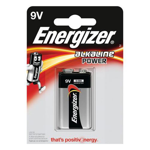 Bateria ENERGIZER Alkaline Power, E, 6LR61, 9V