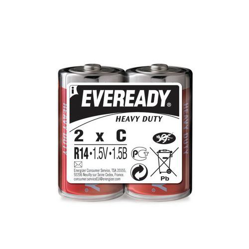 Bateria EVEREADY Heavy Duty, C, R14, 1,5V, 2szt.