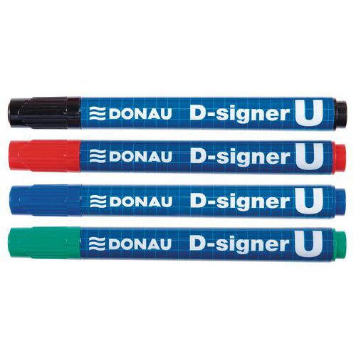 Marker permanentny DONAU D-Signer U, okrągły, 2-4mm (linia)