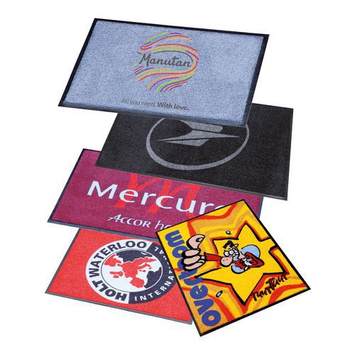 Maty czyszczące zewnętrzne z logo firmy