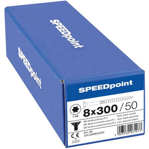 Wkręty do drewna Speedpoint TX z łbem stożkowym ø 8 mm