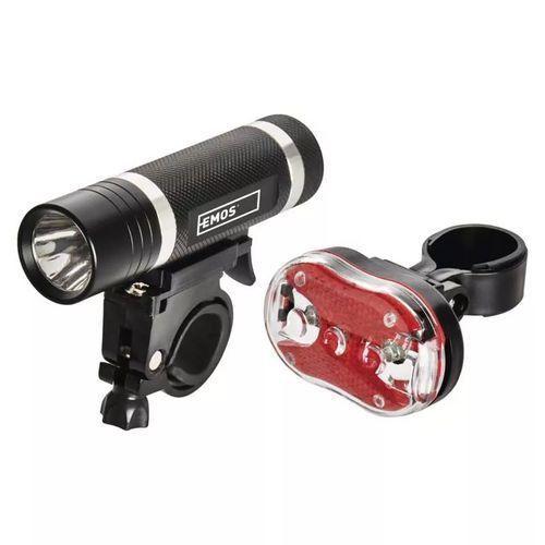 Lampka LED przednia + tylna na rower P3920, 150 lm Lampka LED przednia + tylna na rower P3920, 150 lm
