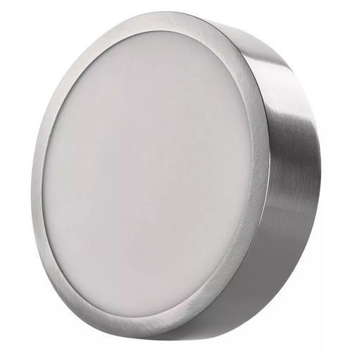 Plafoniera LED NEXXO, okrągła, srebrna, z regulacją CCT
