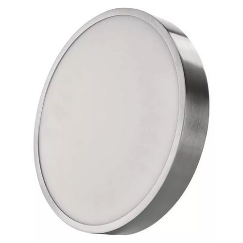 Plafoniera LED NEXXO, okrągła, srebrna, z regulacją CCT
