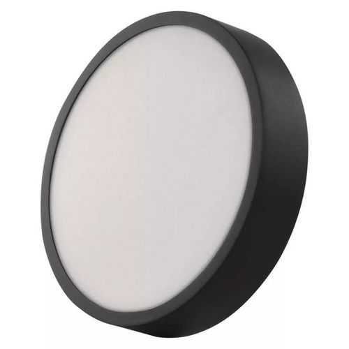 Plafoniera LED NEXXO, okrągła, czarna, z regulacją CCT