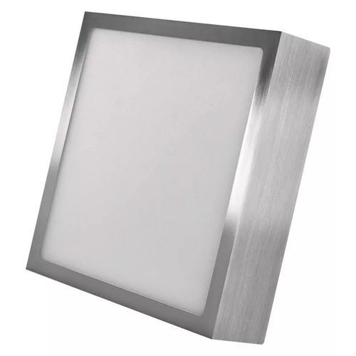 Plafoniera LED NEXXO, kwadratowa, srebrna, z regulacją CCT