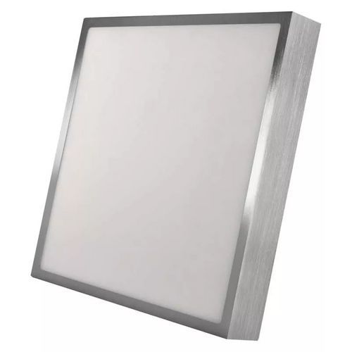 Plafoniera LED NEXXO, kwadratowa, srebrna, z regulacją CCT