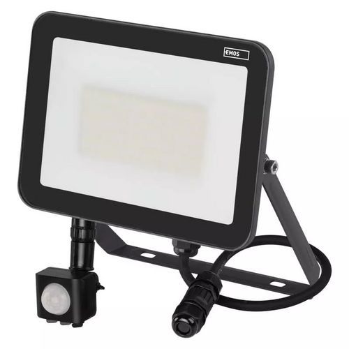 Reflektory LED INOVO z czujnikiem ruchu, neutralna biel