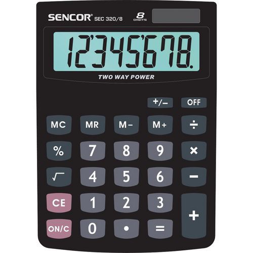 Podwójny kalkulator Sencor SEC 320/8