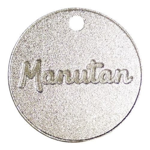 Aluminiowe żetony Manutan Expert, numerowane 001 – 300 Aluminiowe żetony Manutan Expert, numerowane 001 – 300