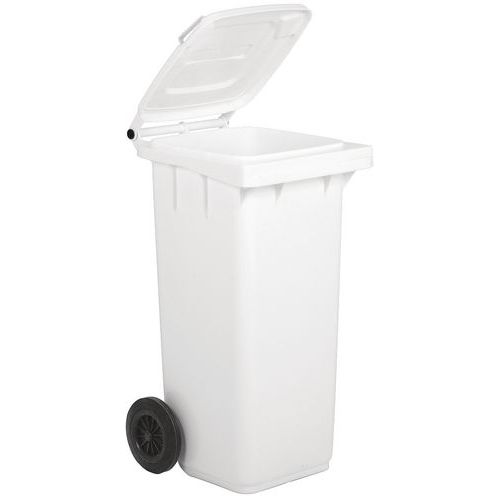 Plastikowy kosz na odpady Manutan Expert, pojemność 240 l Plastikowy kosz na odpady Manutan Expert, pojemność 240 l
