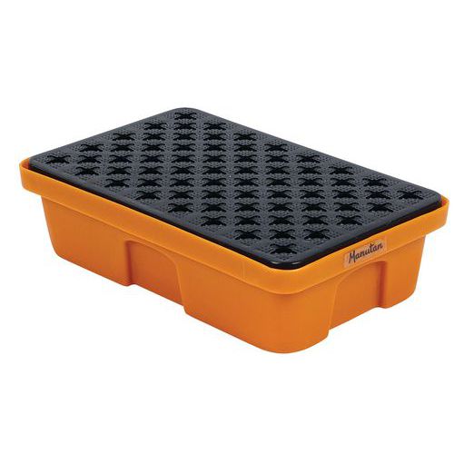 Plastikowe wanny ociekowe Manutan Expert, pojemność 10 – 60 l