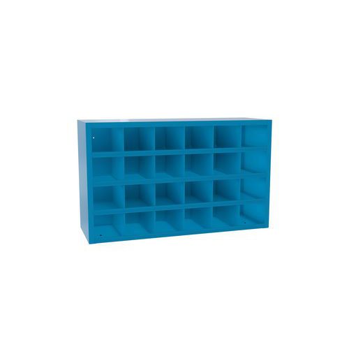Szafy warsztatowe metalowe z przegródkami SFR241, 90 x 150 x 50 cm