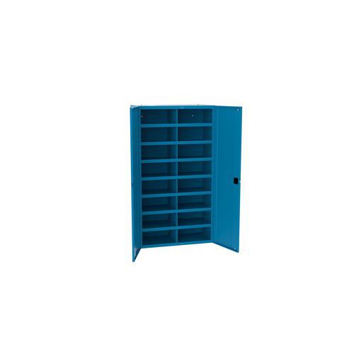 Szafy warsztatowe metalowe z przegródkami SFR162, 180 x 100 x 53 cm