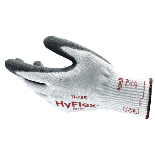 Rękawice robocze Ansell HyFlex® 11-735 częściowo powlekane poliuretanem Rękawice robocze Ansell HyFlex® 11-735 częściowo powlekane poliuretanem