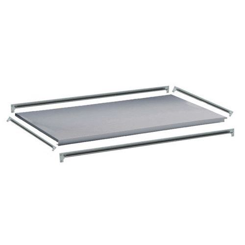 Dodatkowe półki z paneli stalowych, 152,5 cm, 110 kg, ocynk